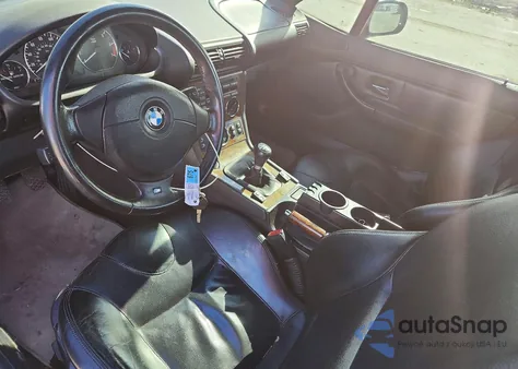 2000 BMW Z3 2.3 z USA, uszkodzony, nr VIN 4USCH9347YLF85353